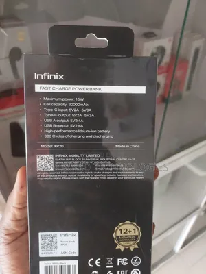 Infinix 20000mah Power Bank