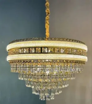 Size 600mm Crystal Chandelier With Led Body