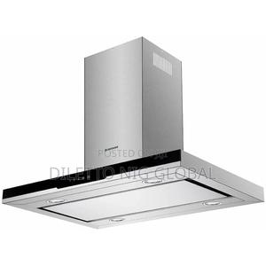 Hoover Hdsvi985b a Rated Island Cooker Hood Stainless Steel