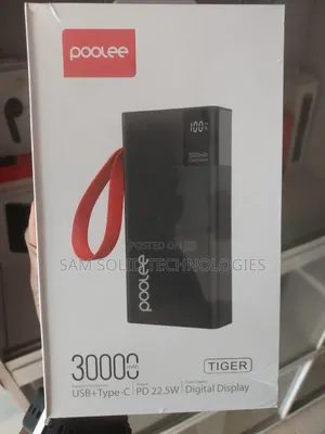 Poolee 30000mah Power Bank 22.5w