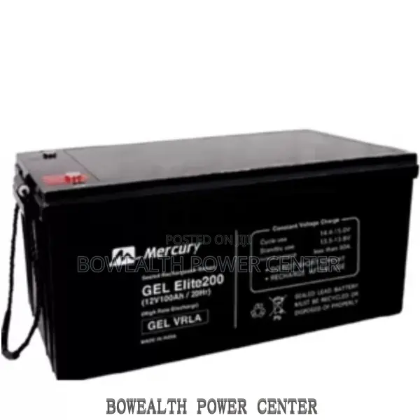 12v 100ah Mercury