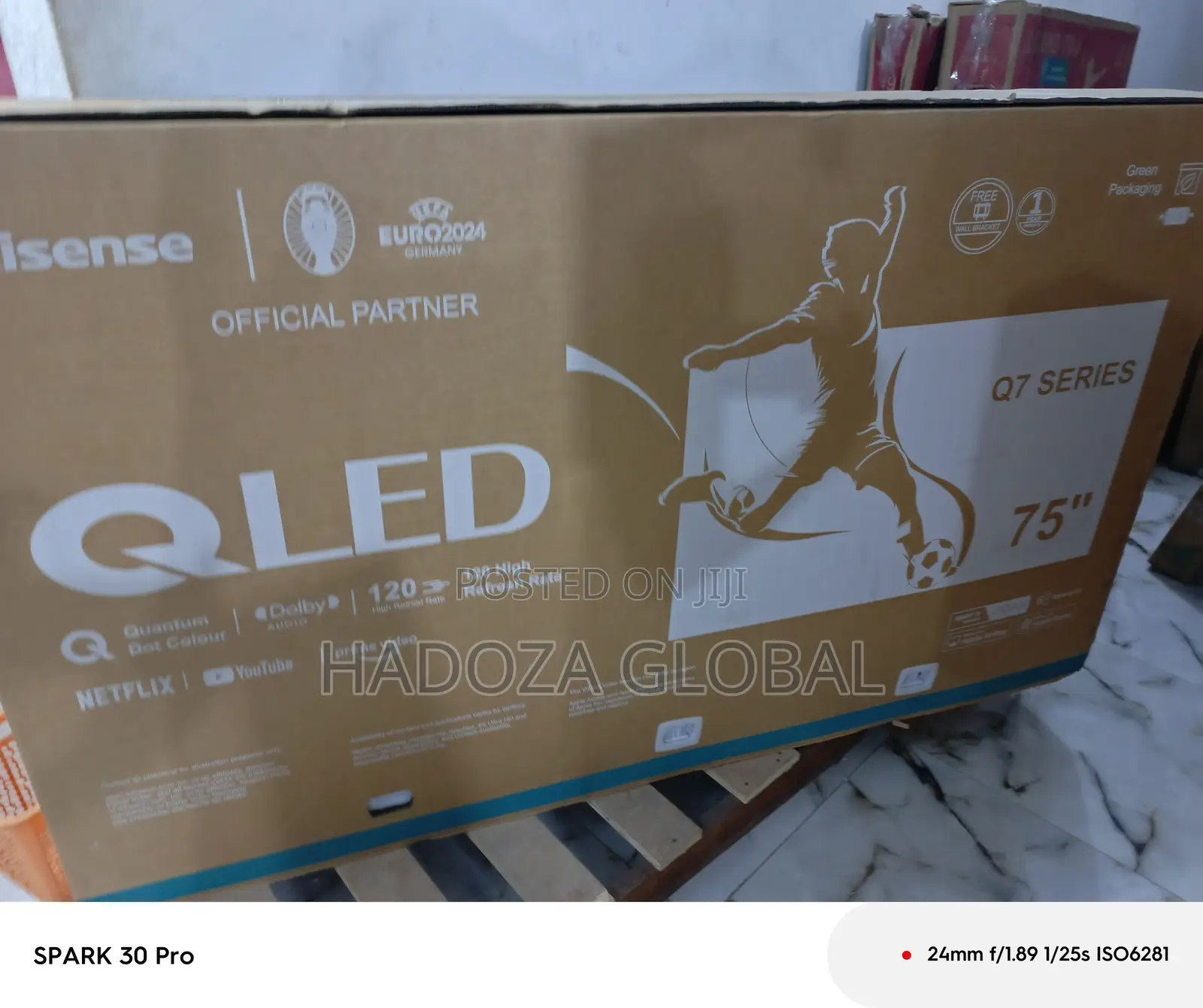 Smart & Sharp Qled 75" Hisense Tv - Google Assistant - 75q6n