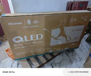 Immersive Viewing Hisense 75" Smart Qled TV - 75q6n