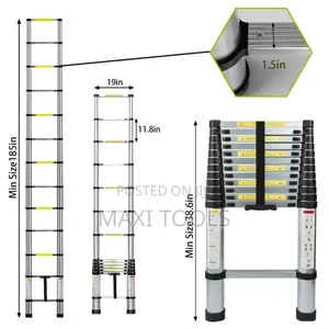 10 Steps Extension Aluminum Ladder