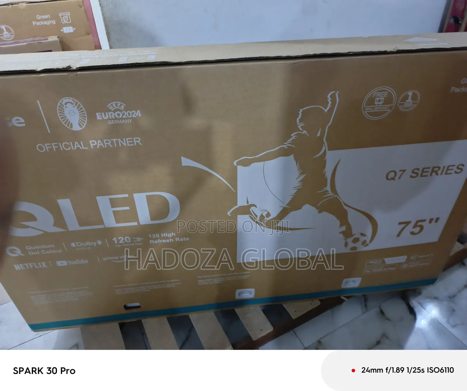 Large Display Qled Tv - Hisense 75 Inch Google Smart - 75q6n