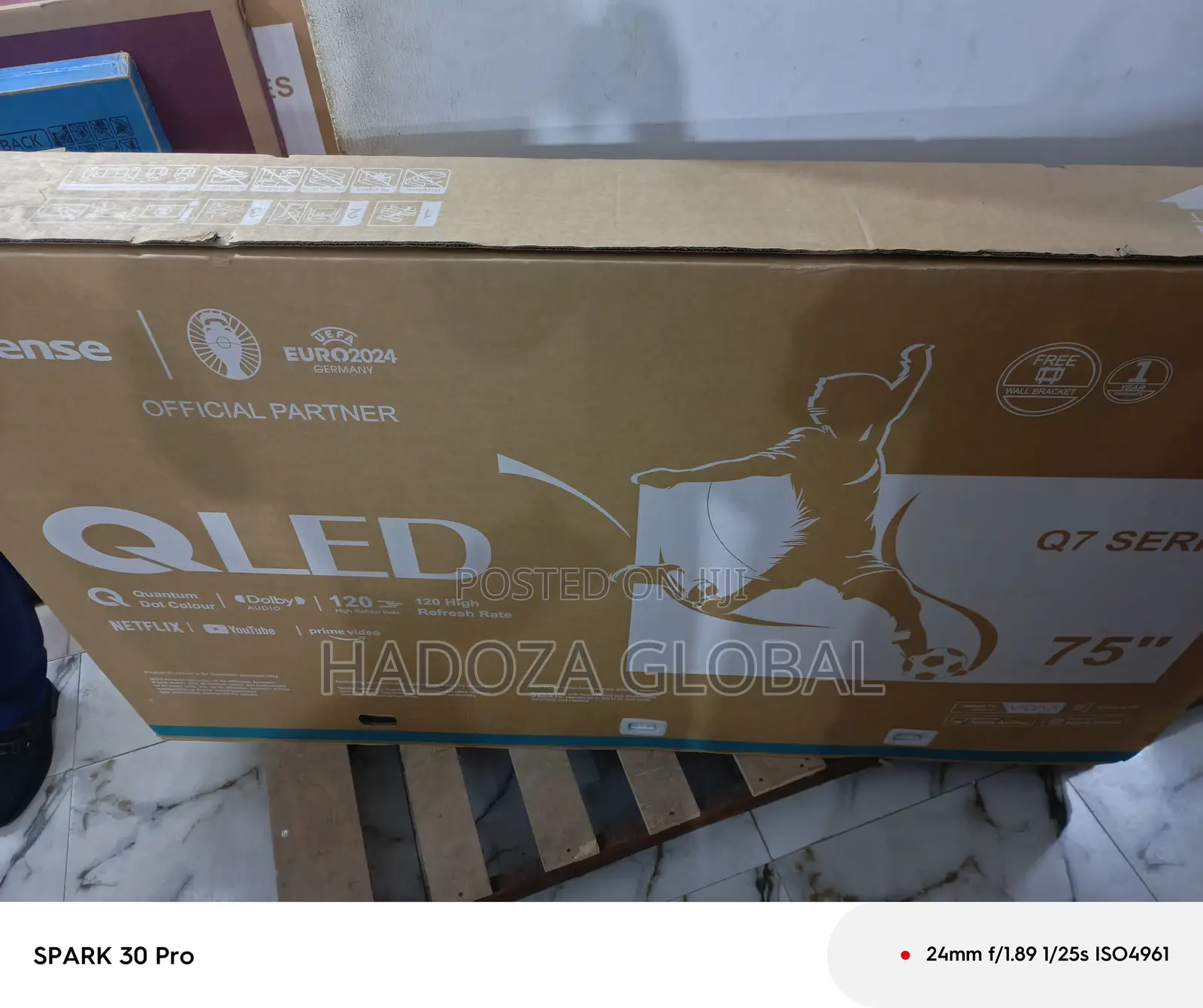 Large Display Qled Tv - Hisense 75 Inch Google Smart - 75q6n