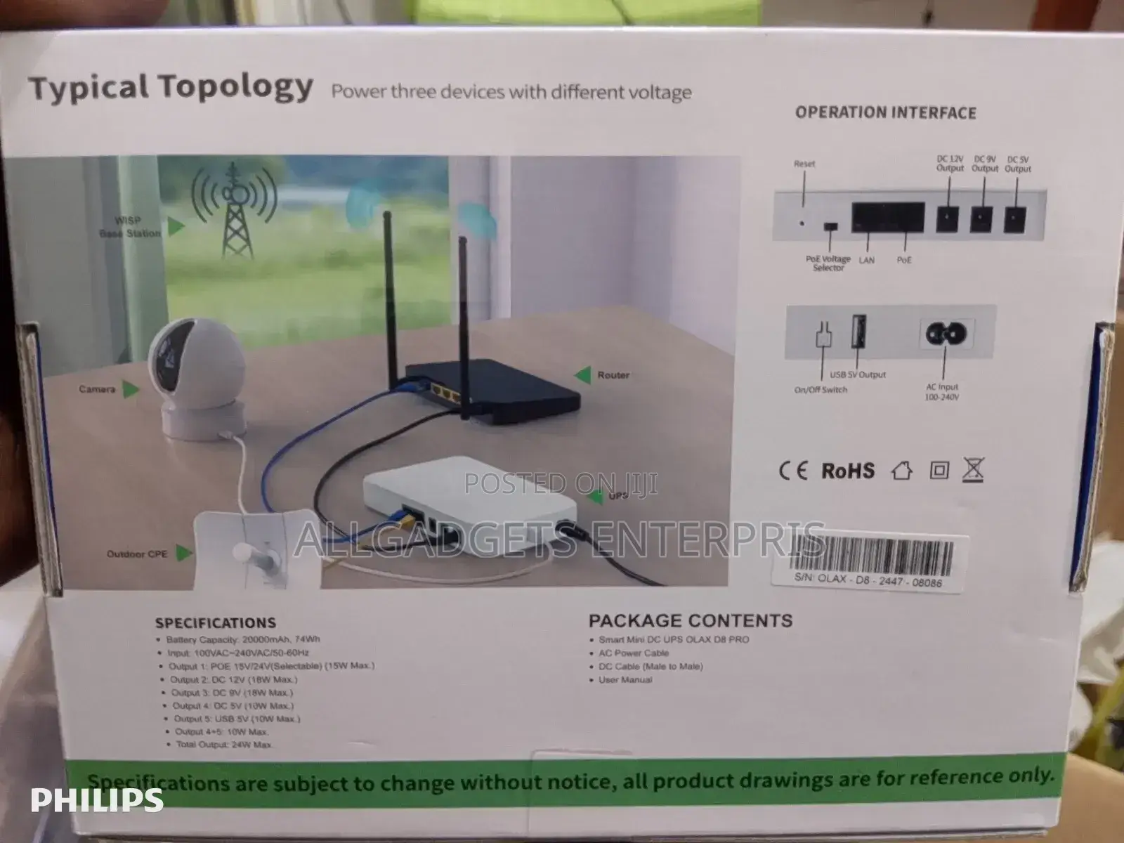20000mah Olax Router Power Bank
