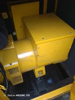 60kva Ecoplus Generator Mantrac Super Silence Almost New One