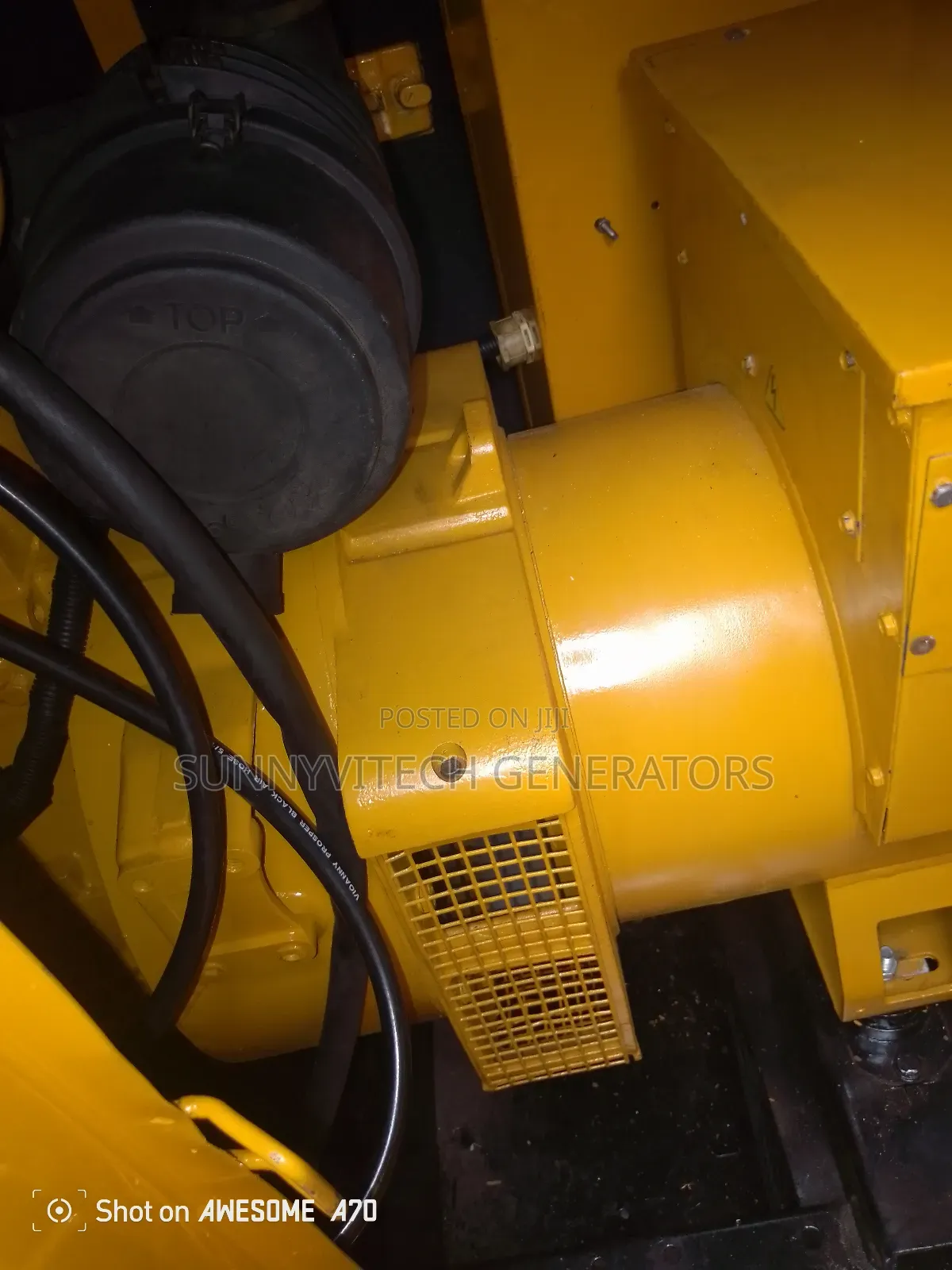 60kva Ecoplus Generator Mantrac Super Silence Almost New One