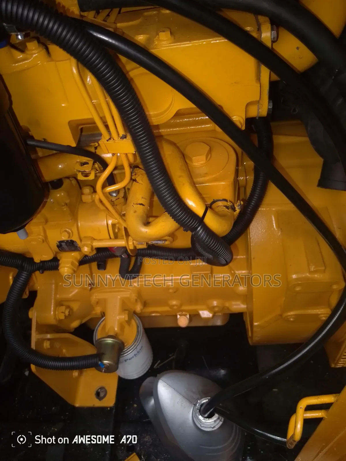 60kva Ecoplus Generator Mantrac Super Silence Almost New One