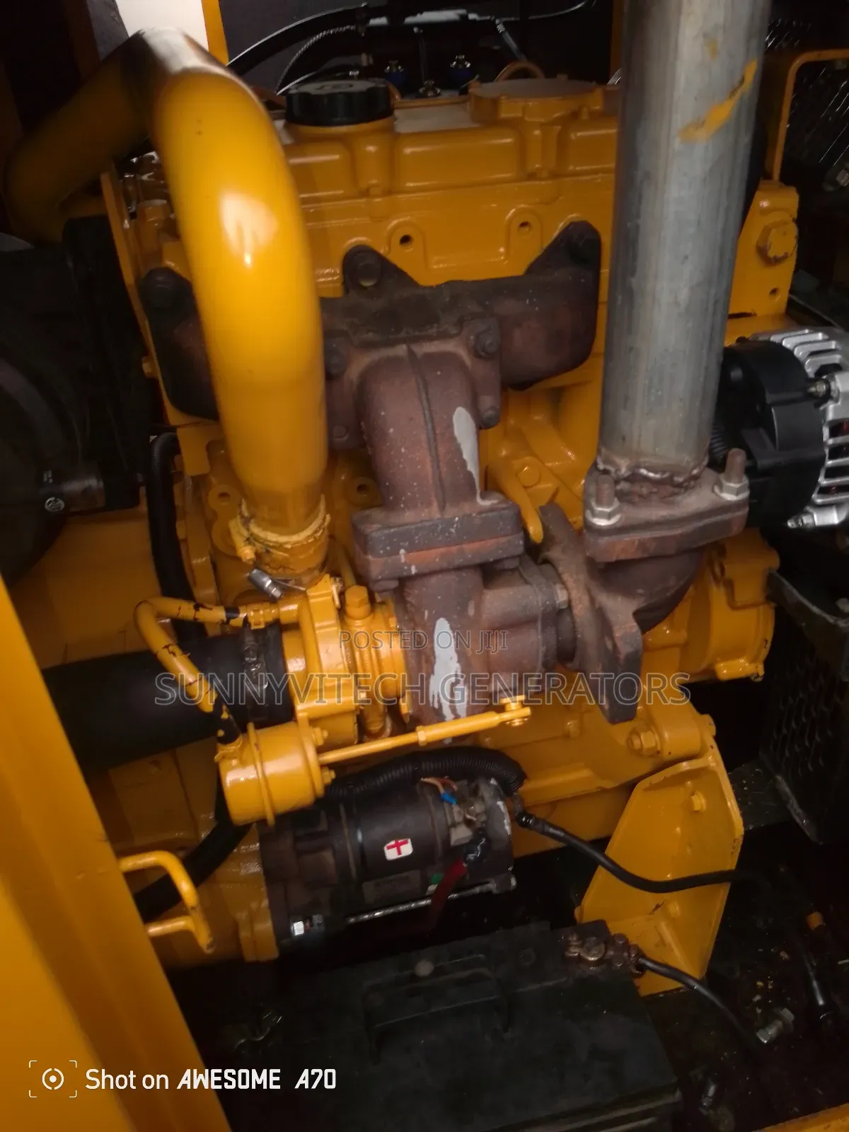 60kva Ecoplus Generator Mantrac Super Silence Almost New One