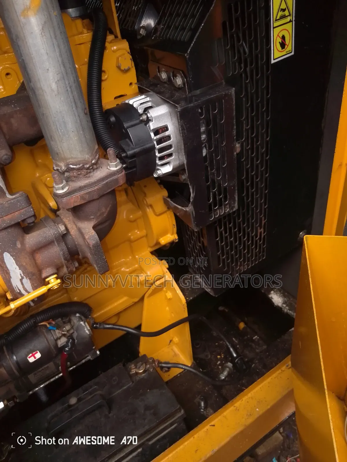 60kva Ecoplus Generator Mantrac Super Silence Almost New One