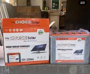 Original City Choice 12v 240ah Indian Tubular Solar Battery
