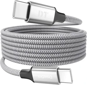 Usa 15 Ft Usb C Cable Extra Long, 40w Fast Charging Usbc