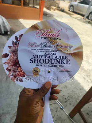 PVC Hand Fan