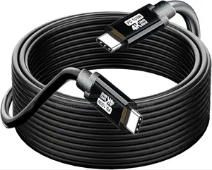 Photo - Usa Usb C to C Cable 20ft,100w 4k60hz Usb Type C