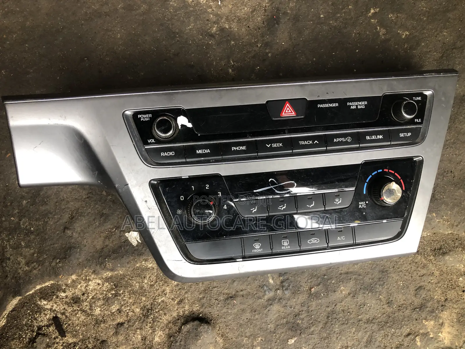 Control Panel for Hyndai Elentra 2016 Mode