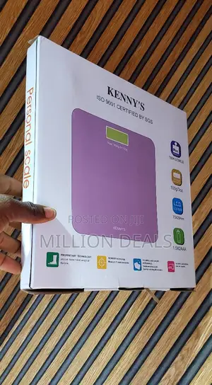 Glass LCD 180kg Bathroom Scale