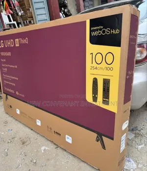 Original Lg 100inches Television Powered by Woboshub