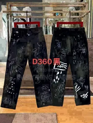 Graffiti Baggy Jeans