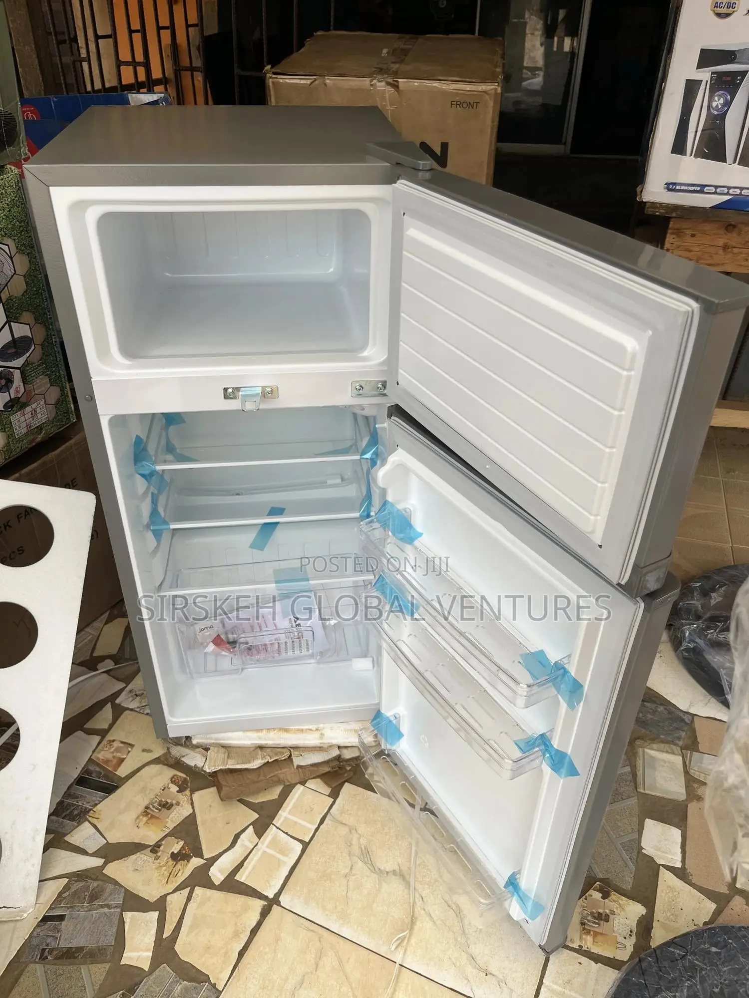 100l Aeon Double Door Refrigerator