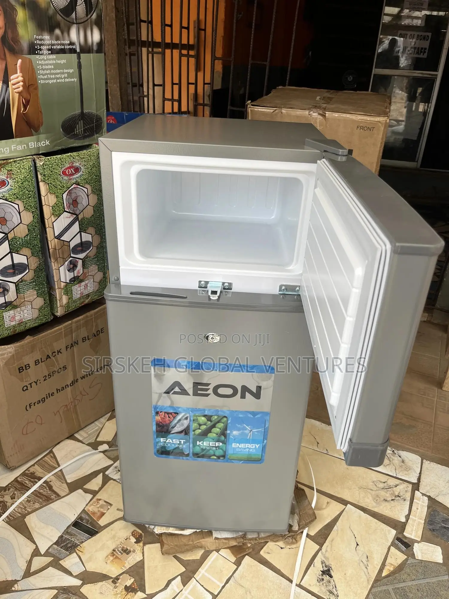 100l Aeon Double Door Refrigerator