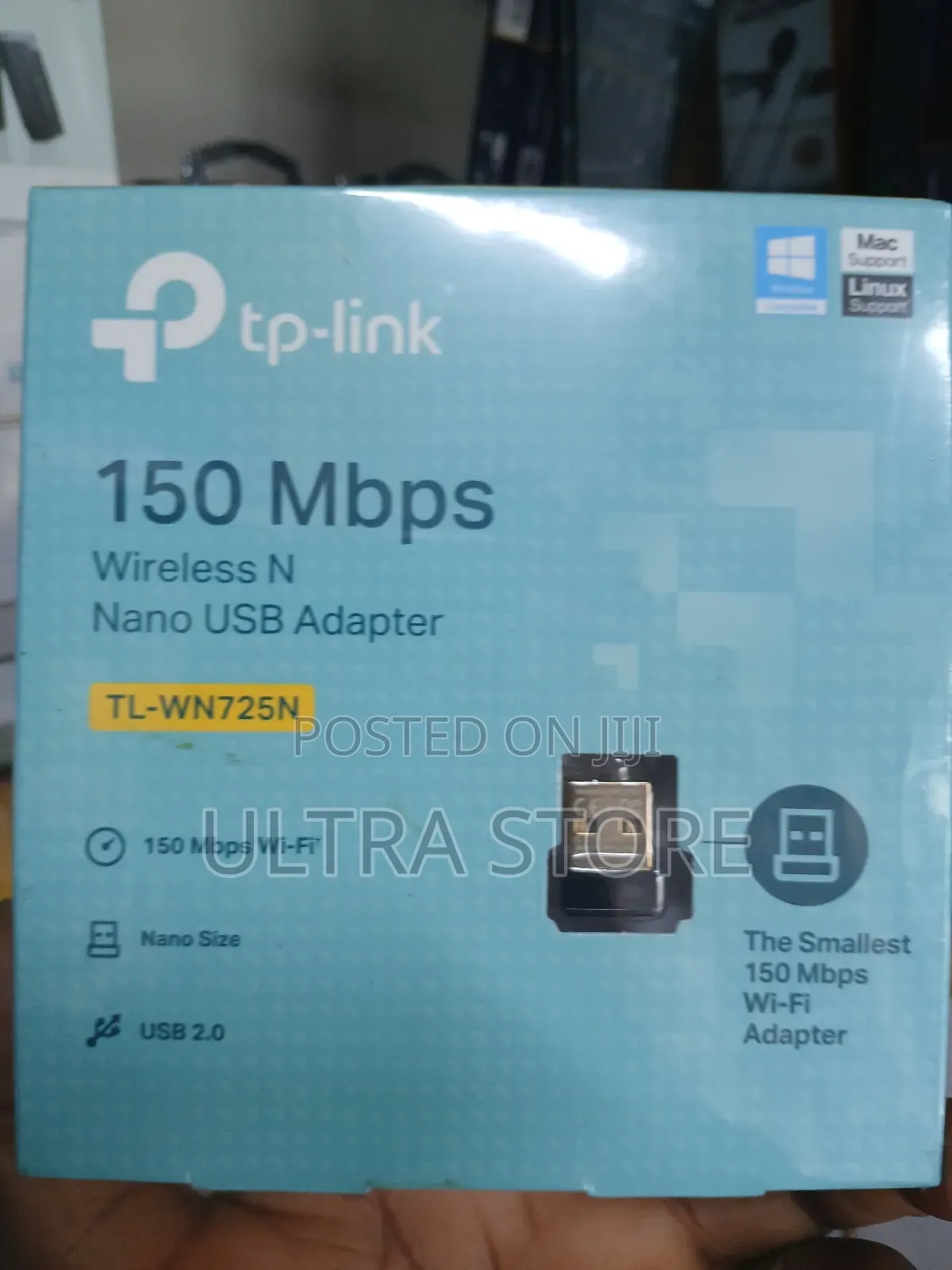 Tp-Link Wireless Nano Usb Adapter Tl-Wn725n - 150mbps