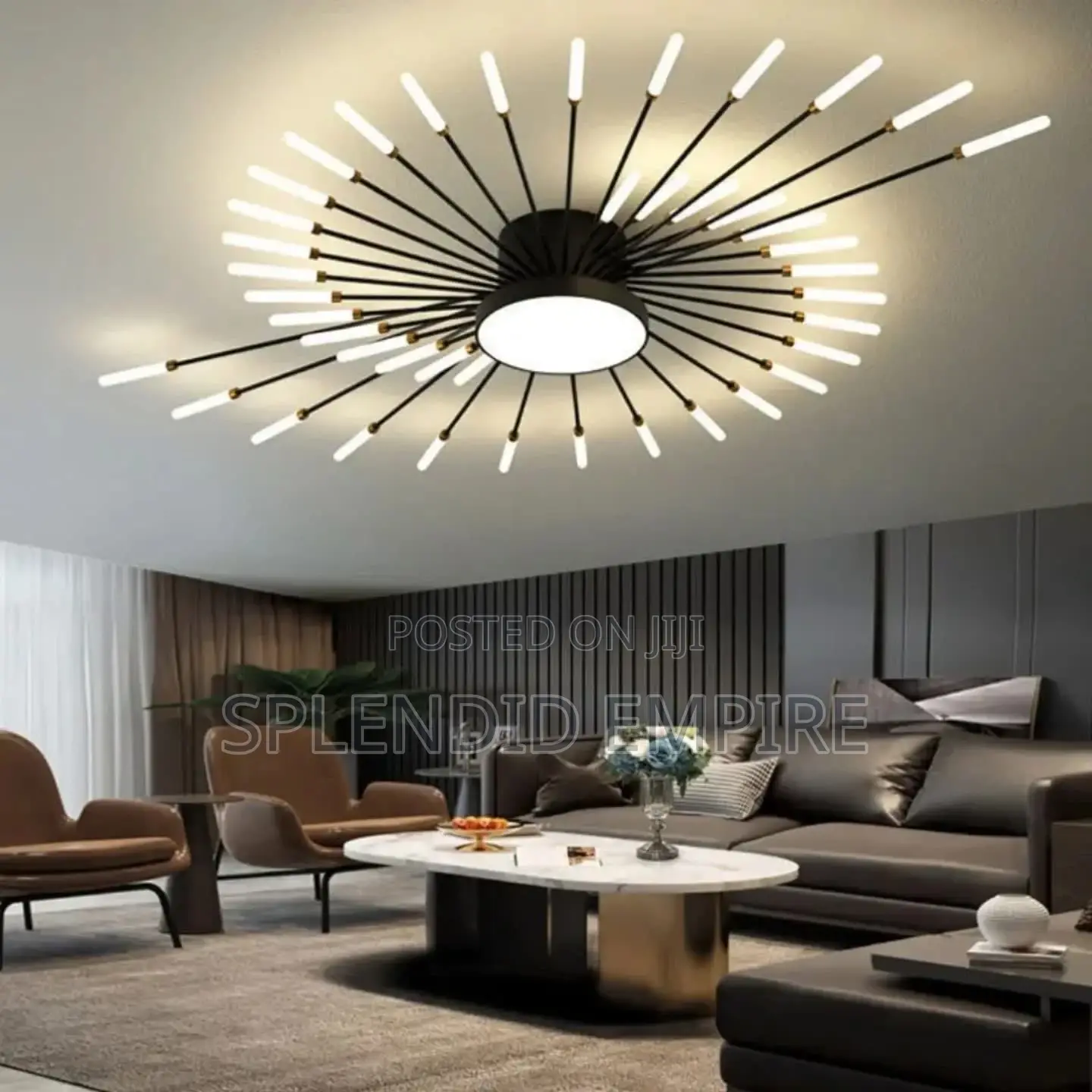 Led Firework Luxury Ceiling Chandelier