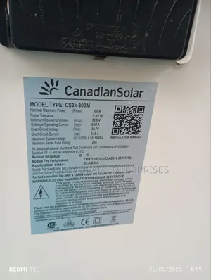 Canadian Solar Panel 300watts