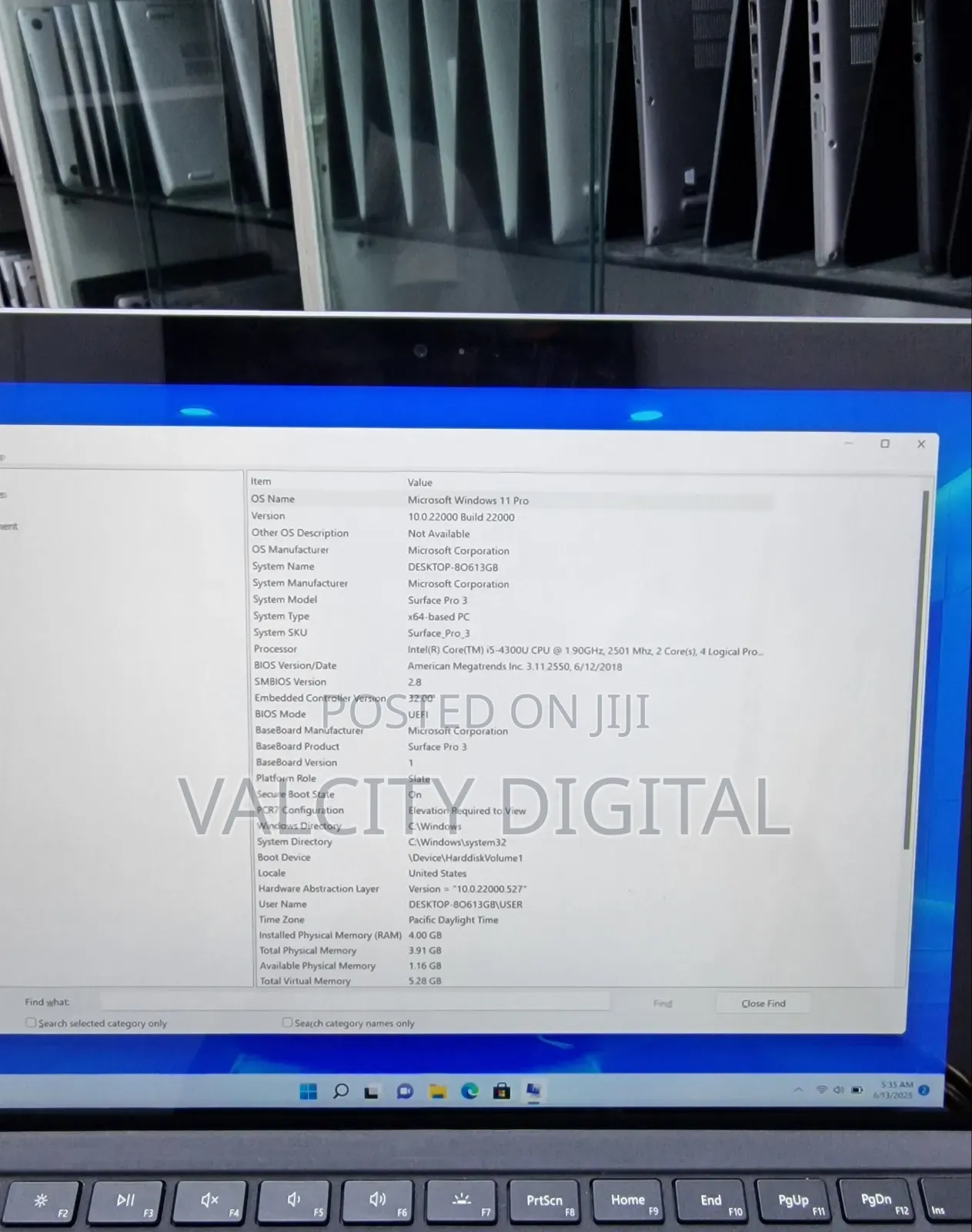 Laptop Microsoft Surface Pro 3 4GB Intel Core i5 SSD 128GB