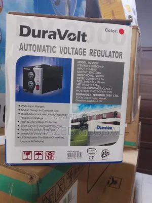 The Best 110v - 285v Automatic Duravolt Stabilizer "2000"