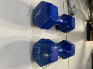 A Pair Of 7kg Aerobic Dumbbell