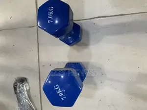 A Pair Of 7kg Aerobic Dumbbells