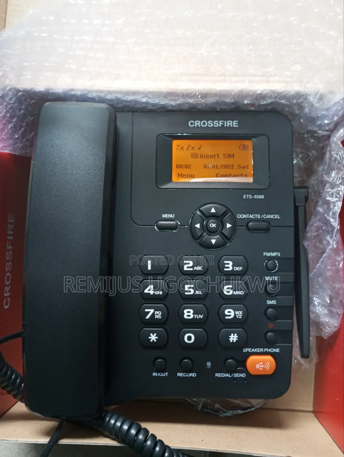 Cross Fire Desktop Phone (Dual Sim)