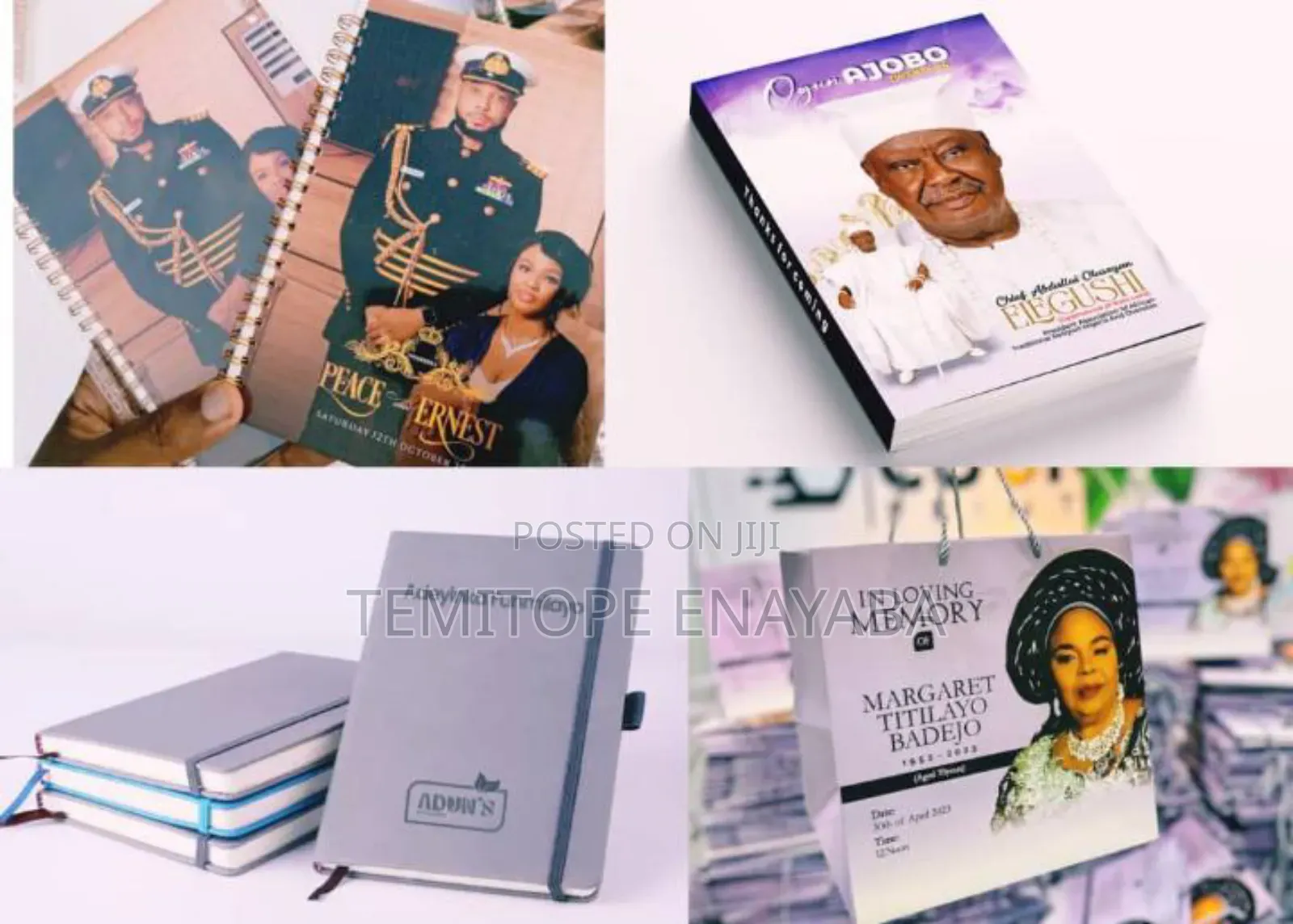 Diary and Jotters