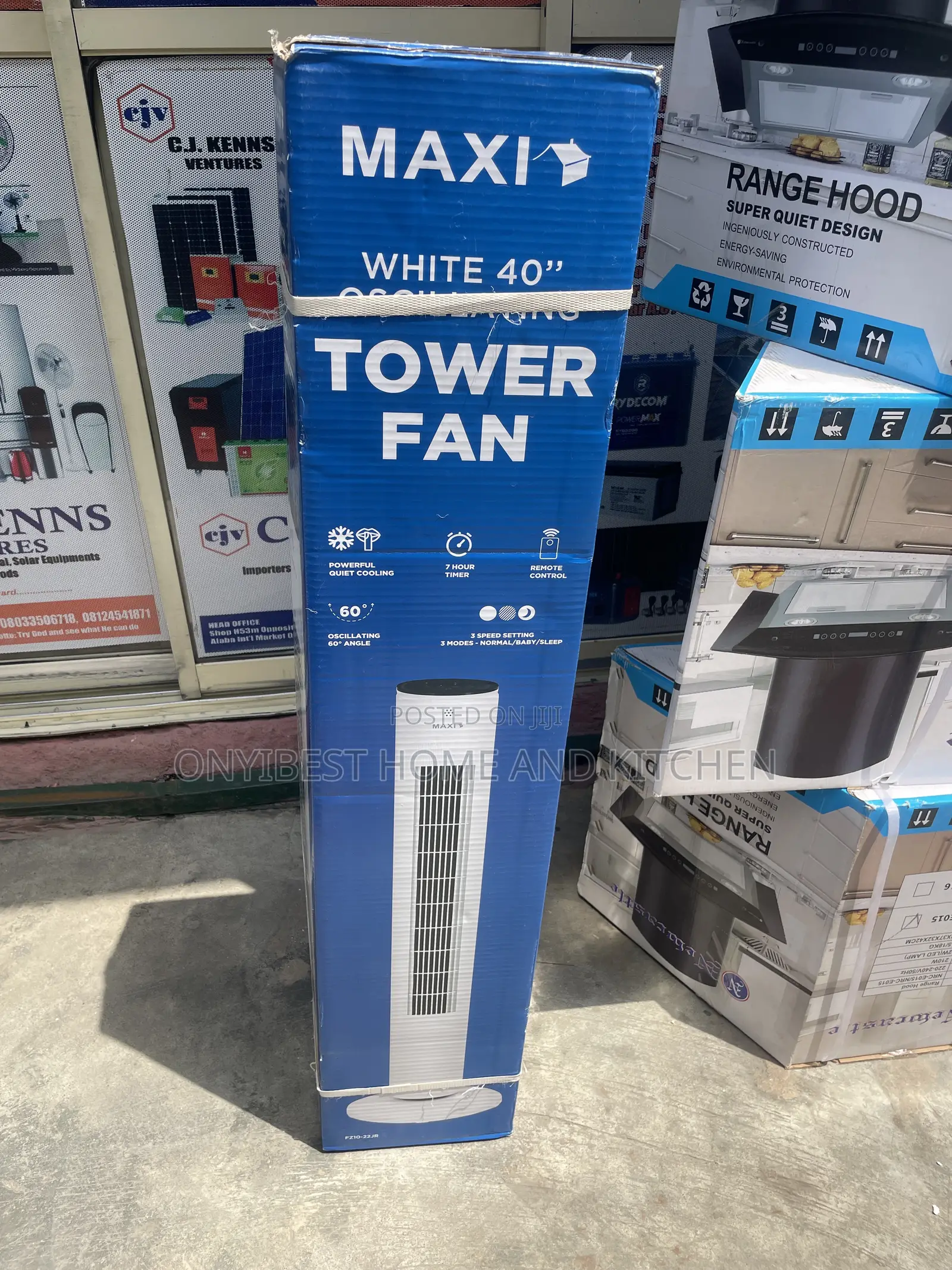 Maxi Oscillating Tower Fan