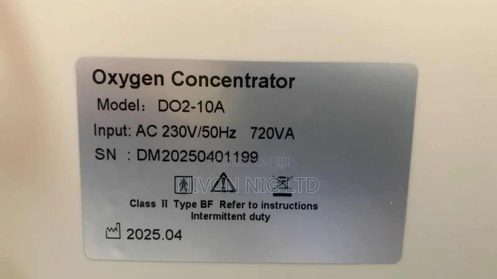 10l Oxygen Concentrator