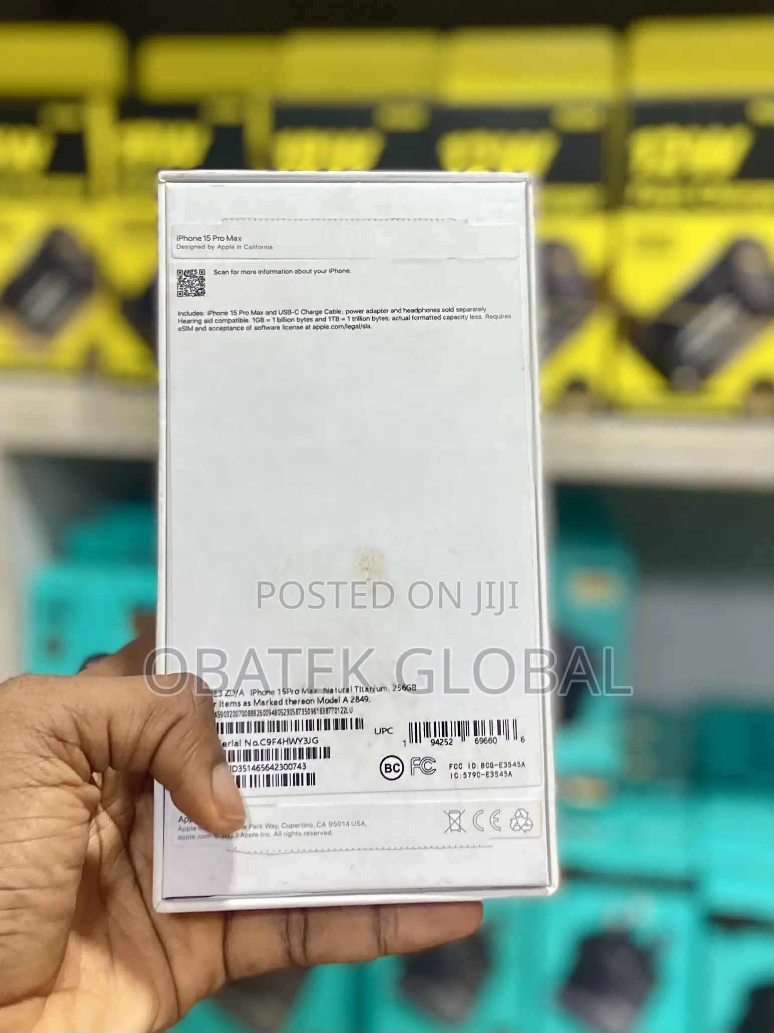 New Apple iPhone 15 Pro Max 256 GB