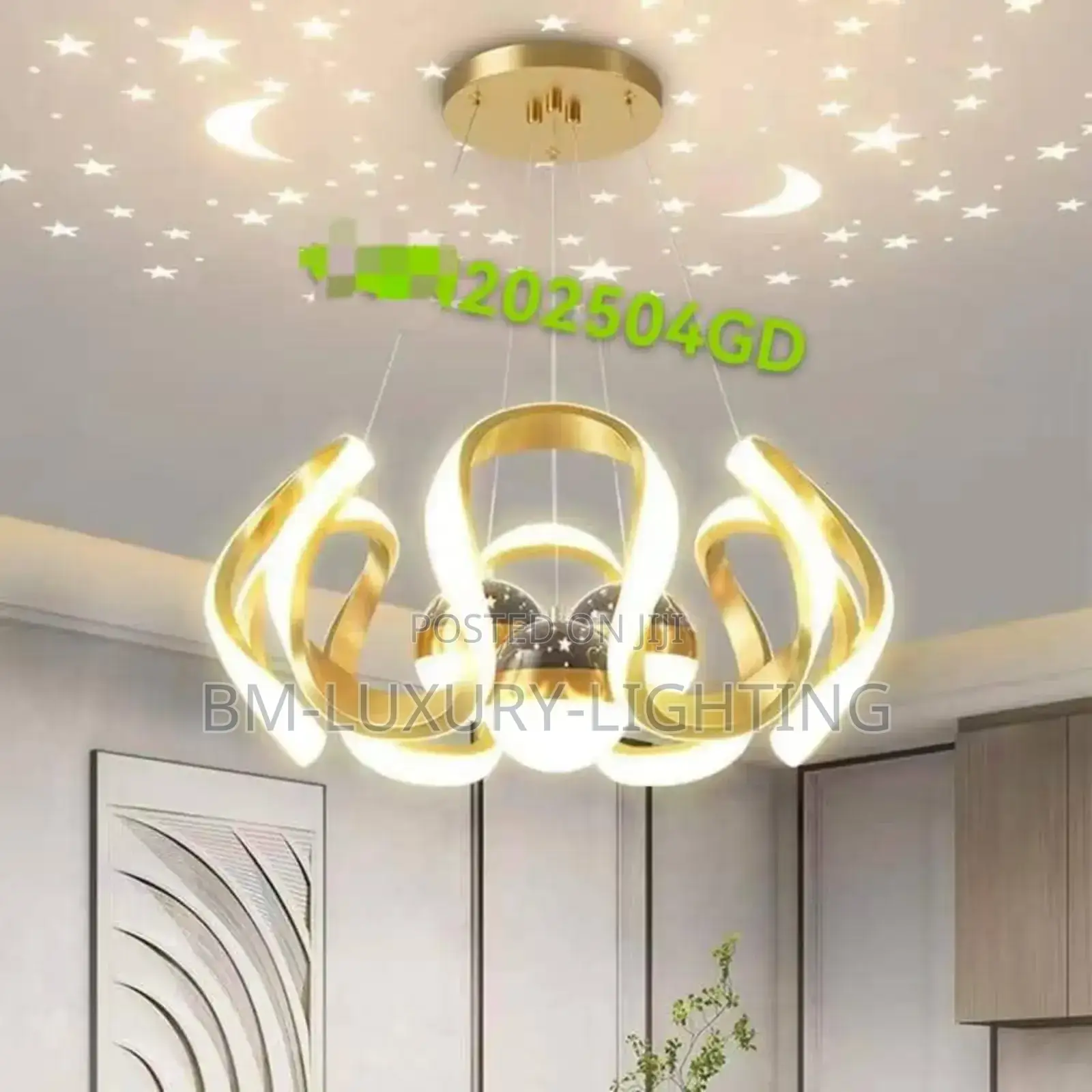 Led Chandelier Nordic Luxury