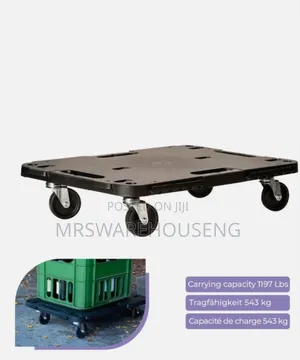 Heavy-Duty Rolling Board Transport Dolly