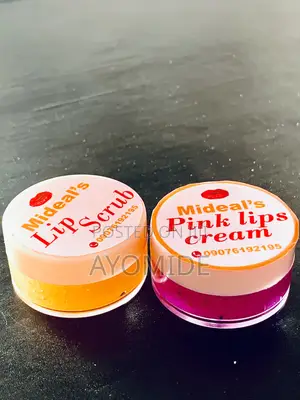 Photo - Pink Lip Package: Lip Scrub And Cream