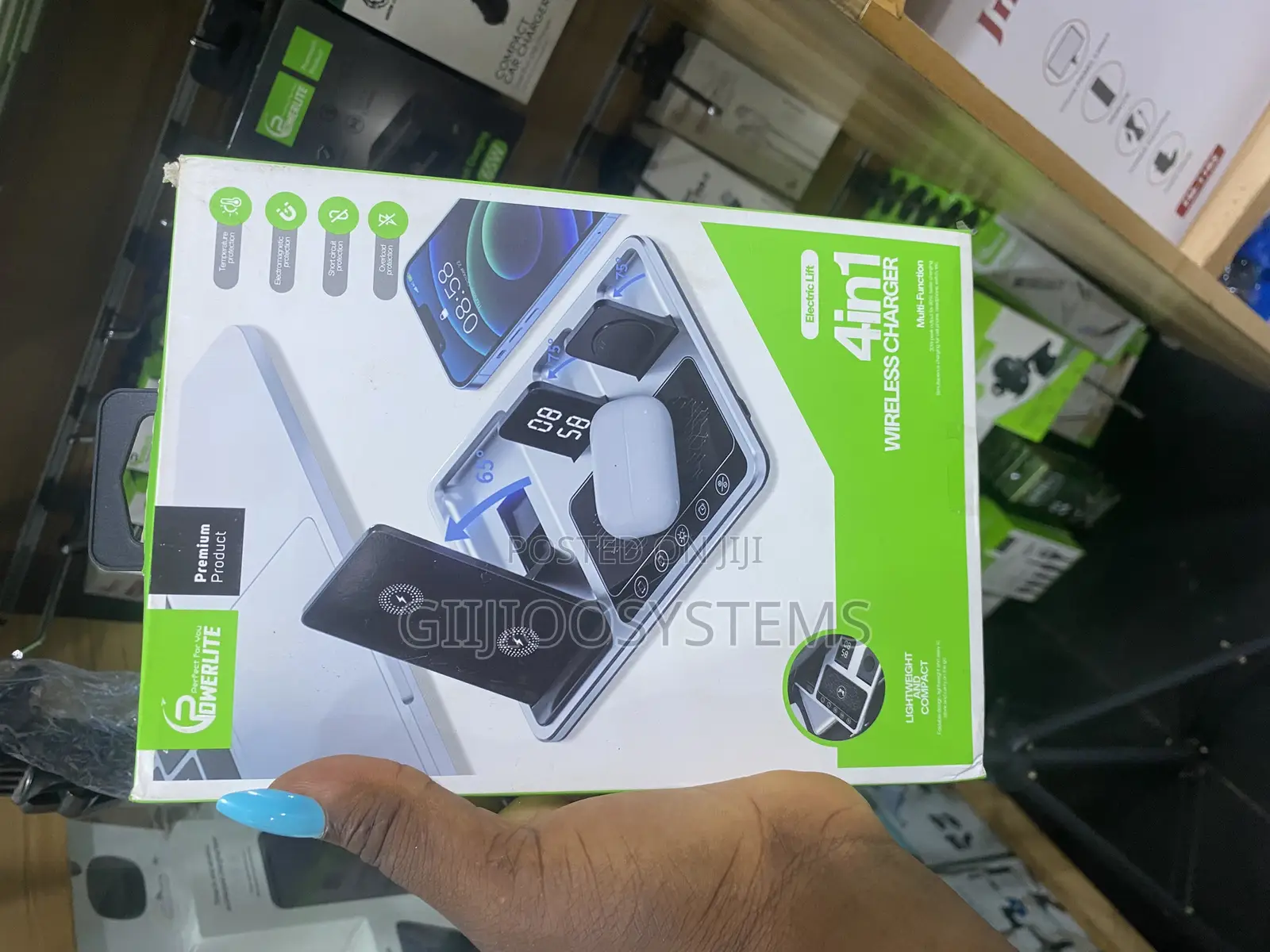 Powerlite 4 in 1 Wireless Charging Deck
