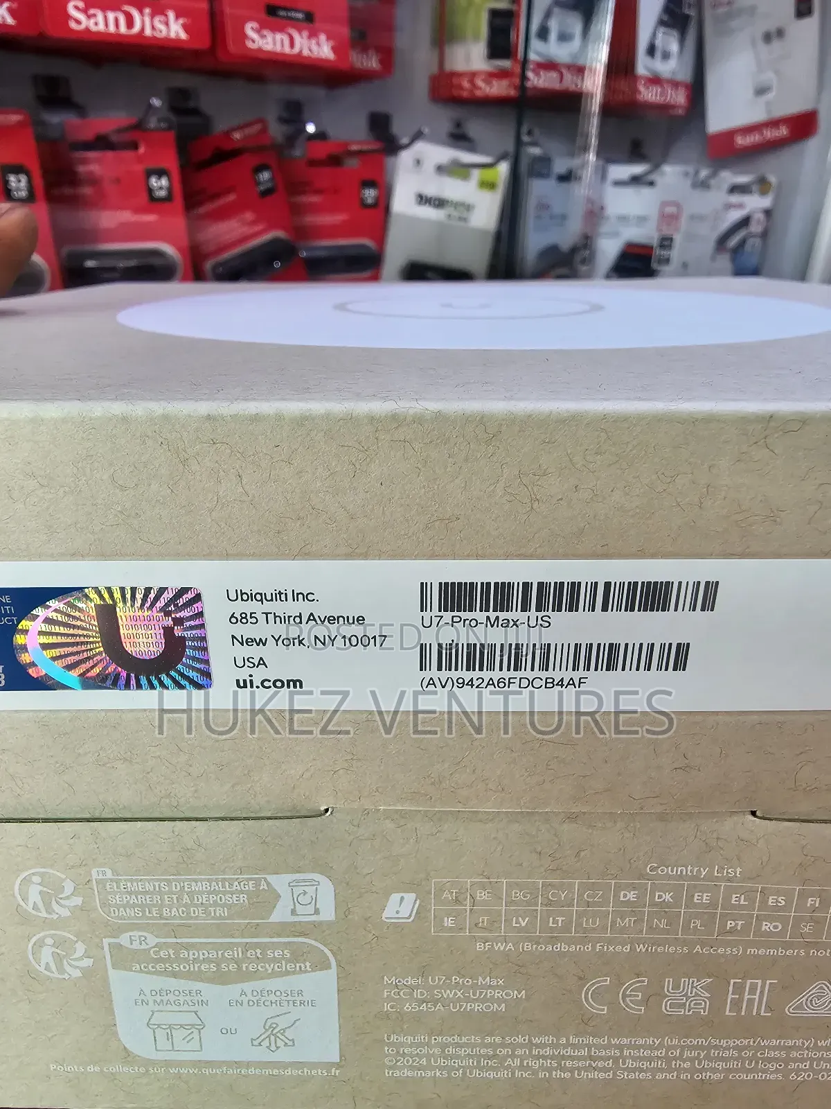 Ubiquiti U7 Pro Max