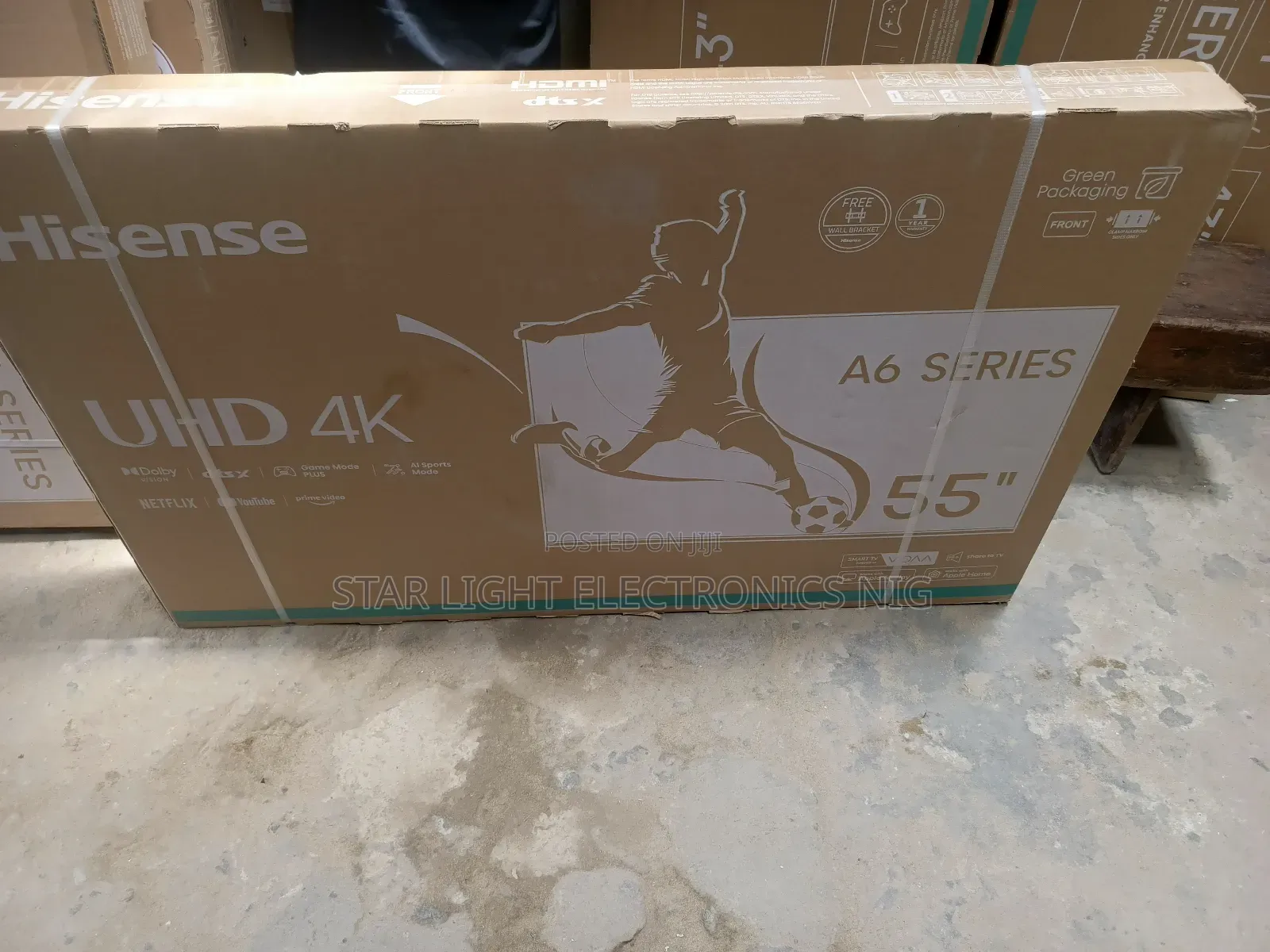 Hisense Smart 55 Inches Tv