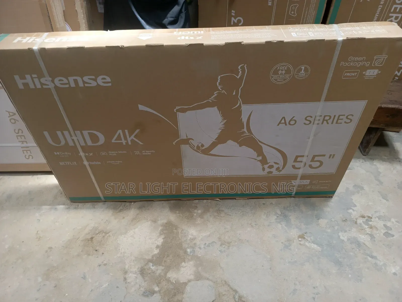 Hisense Smart 55 Inches Tv