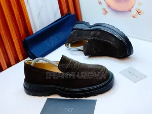 Dior Brown Color Suede Luxury Shoe