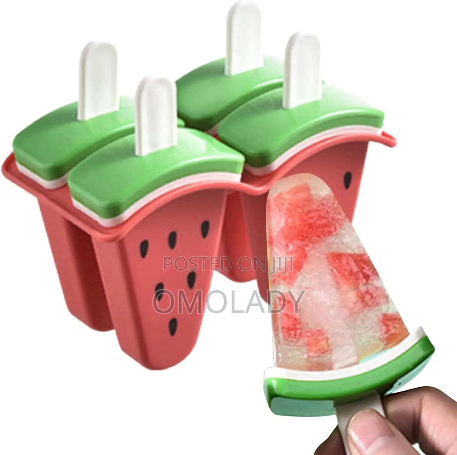 6 in 1 Ice Lolly Maker - Watermelon