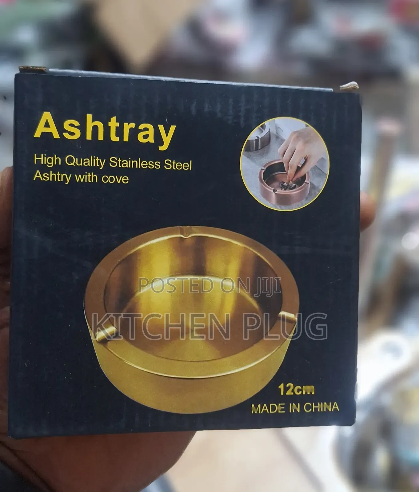 Stainless Steel Ashtray