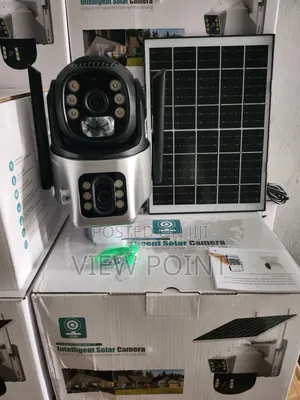 Powered 4g Smart Dual Solar Cctv Simcard Wireless Camera