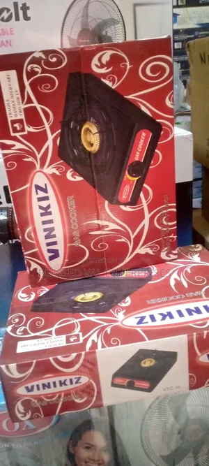 Vinikiz Gas Cooker Stainless Black Single